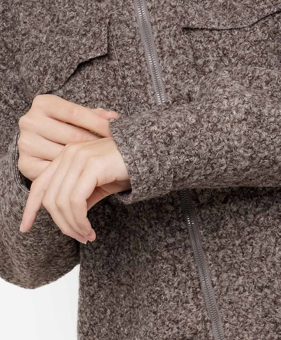 Campera mujer jaspeada