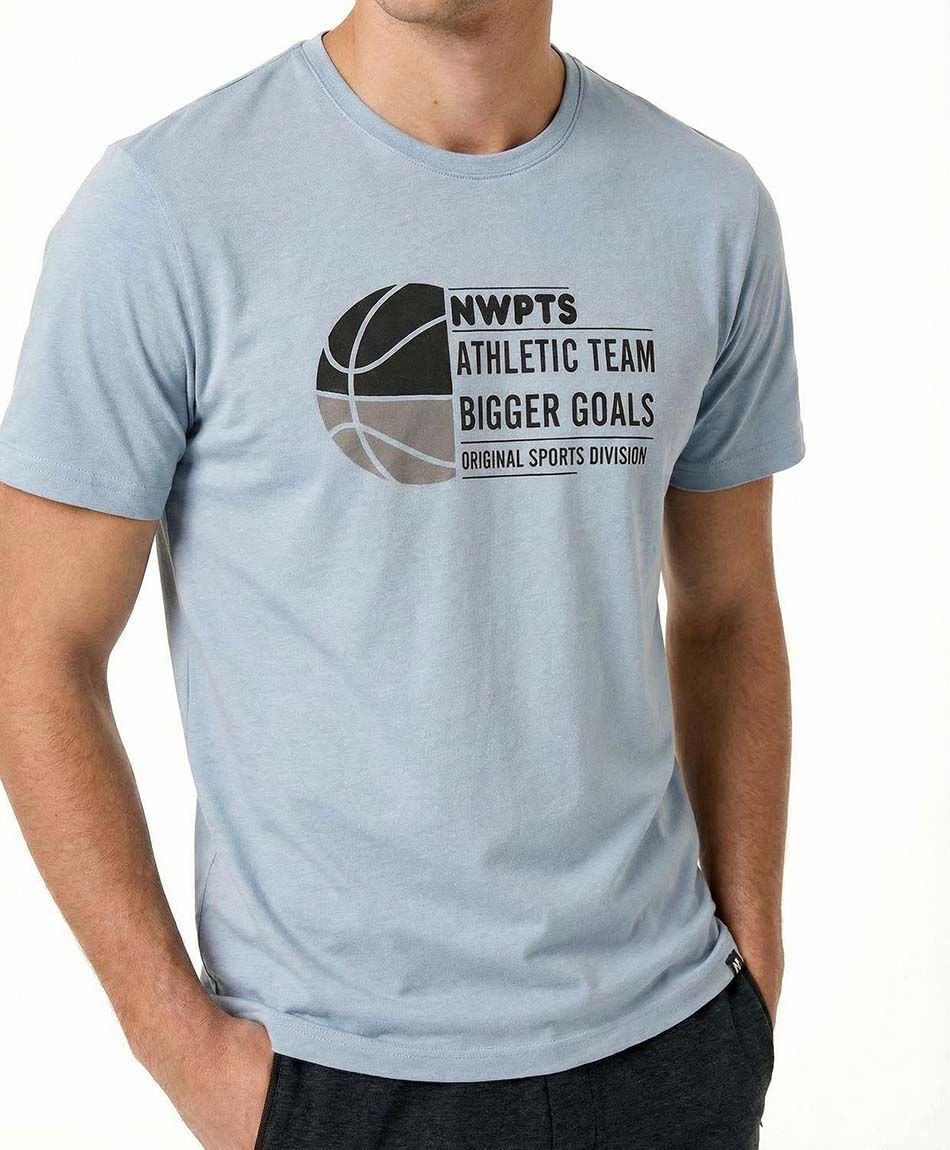 Remera deportiva hombre netball