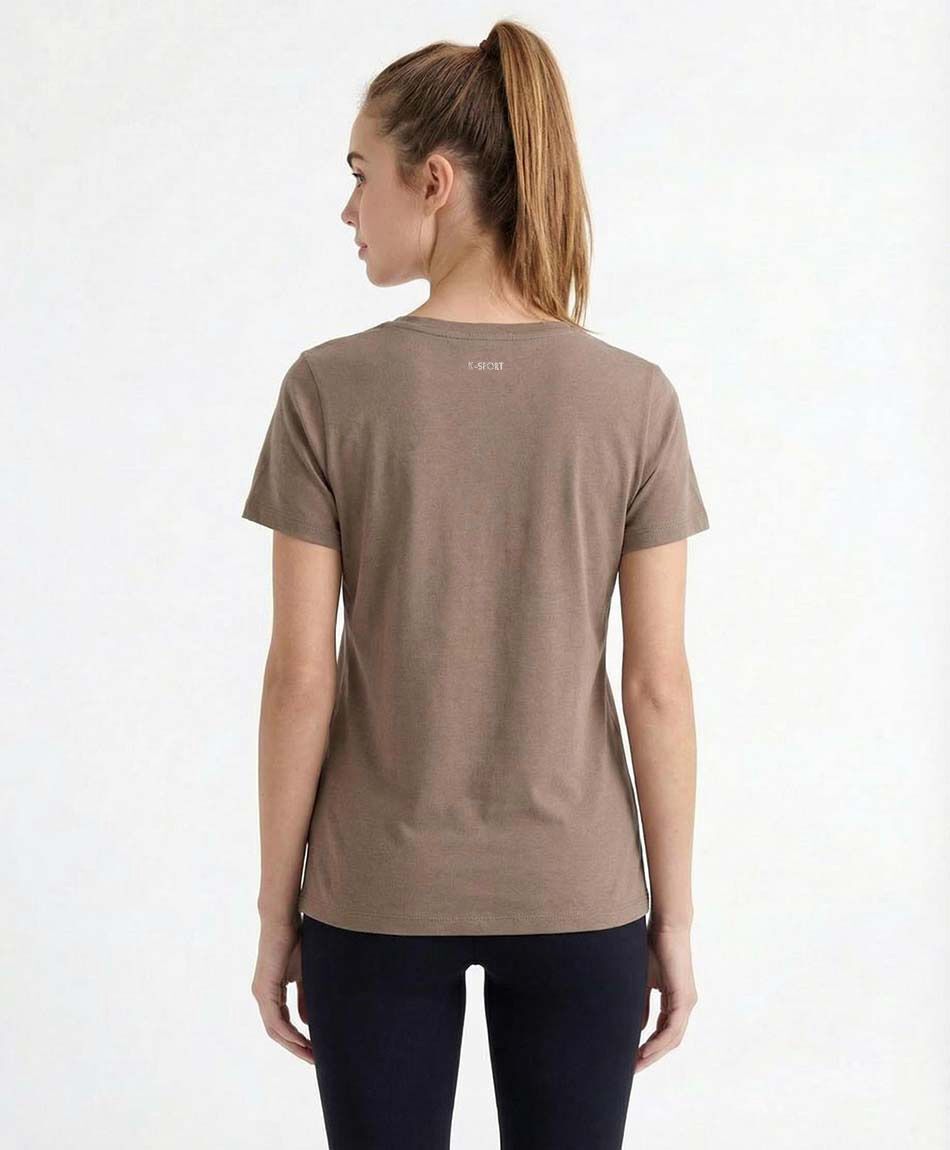 Remera deportiva mujer work hard