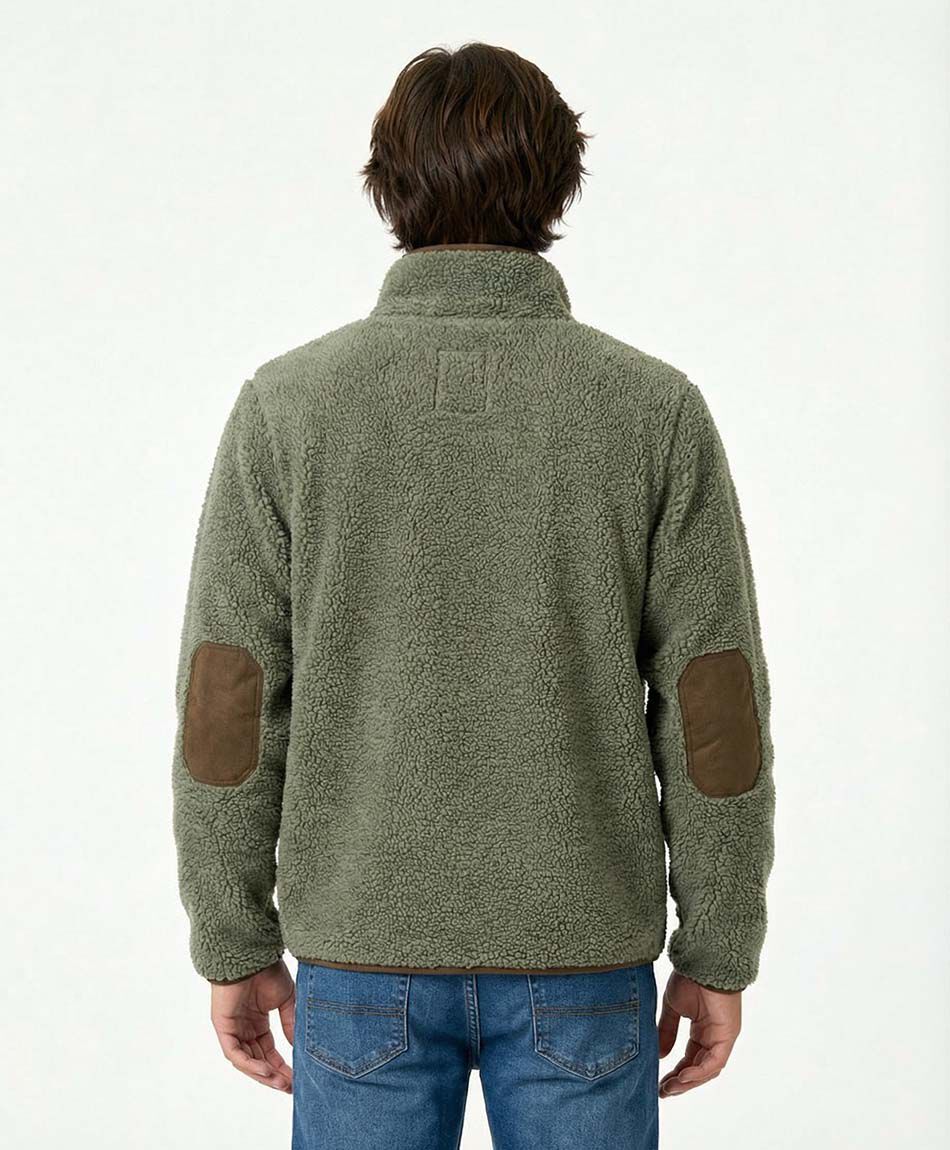 Campera deportiva hombre chiporro contraste