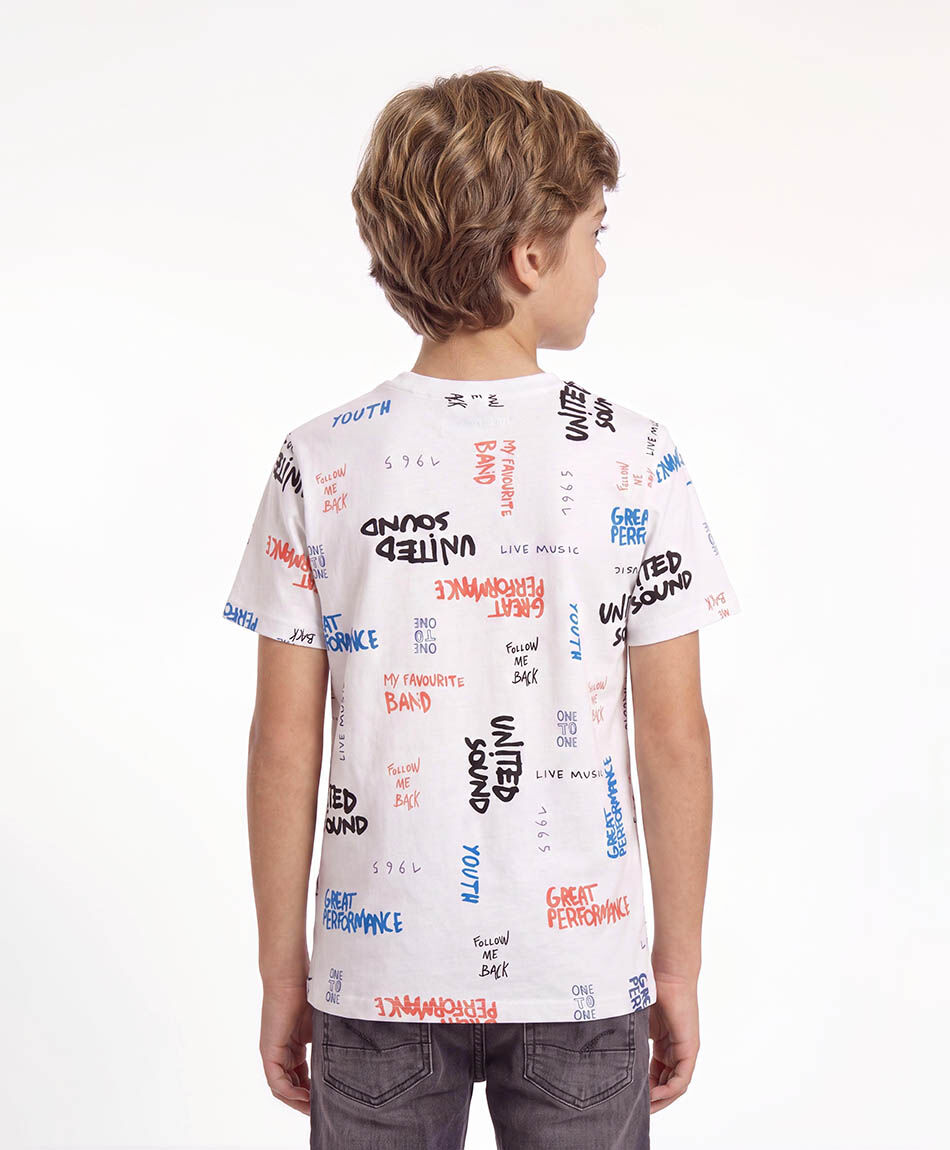Remera nino frases