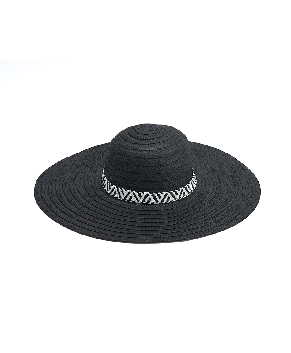 Sombrero mujer l&iacute;neas