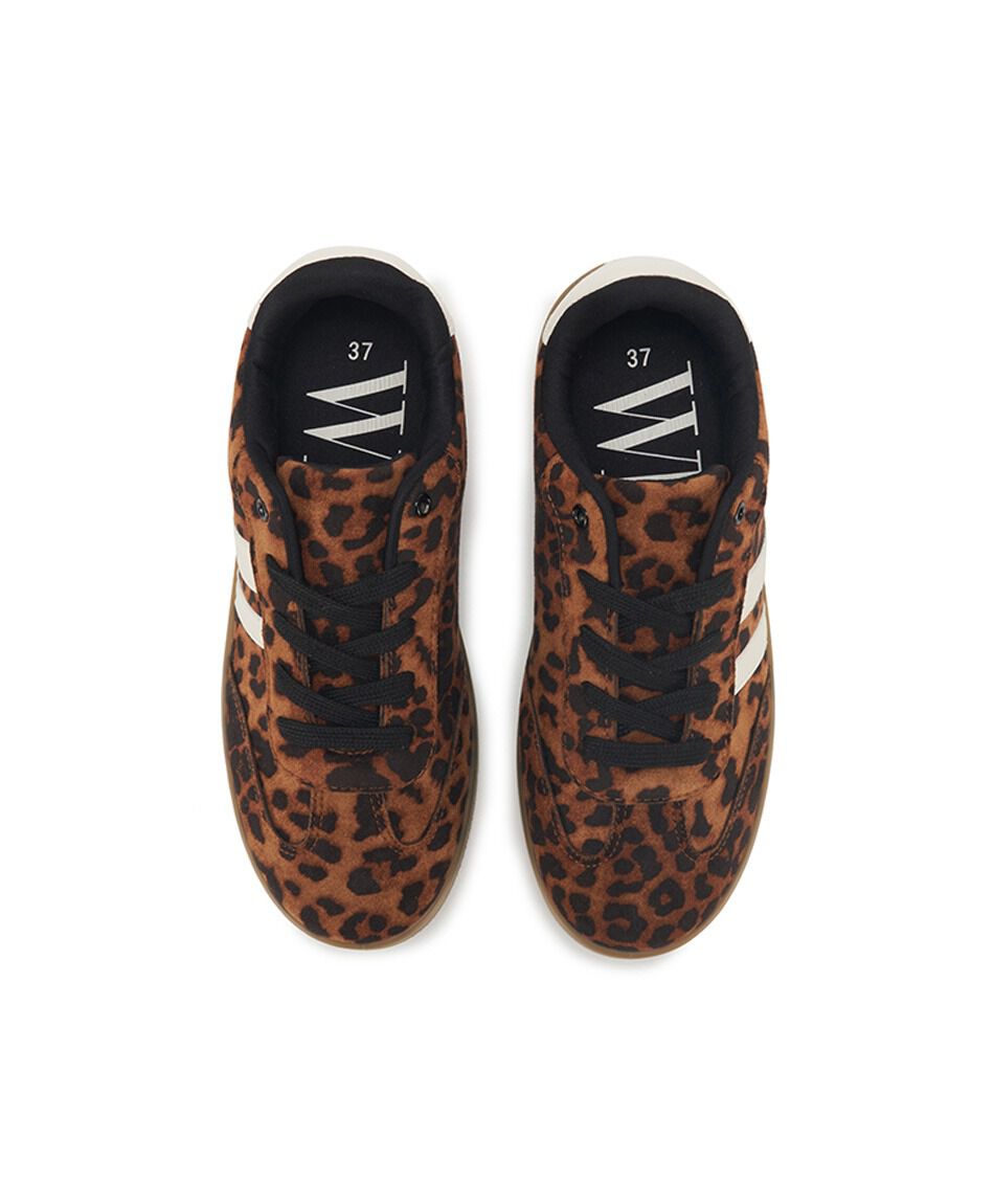 Zapatilla mujer vintage animal print