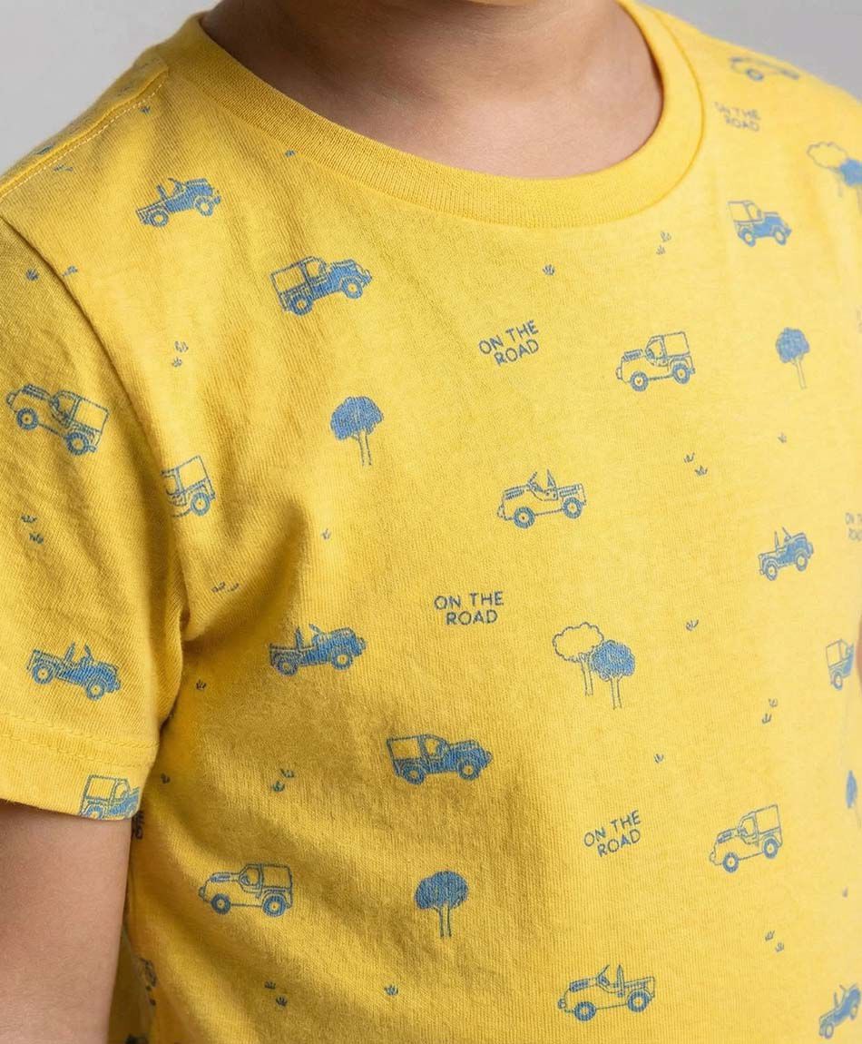 Remera beb&eacute; autitos