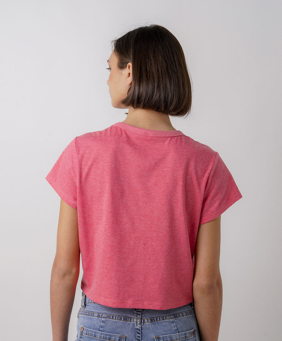 Remera mujer cupido crop