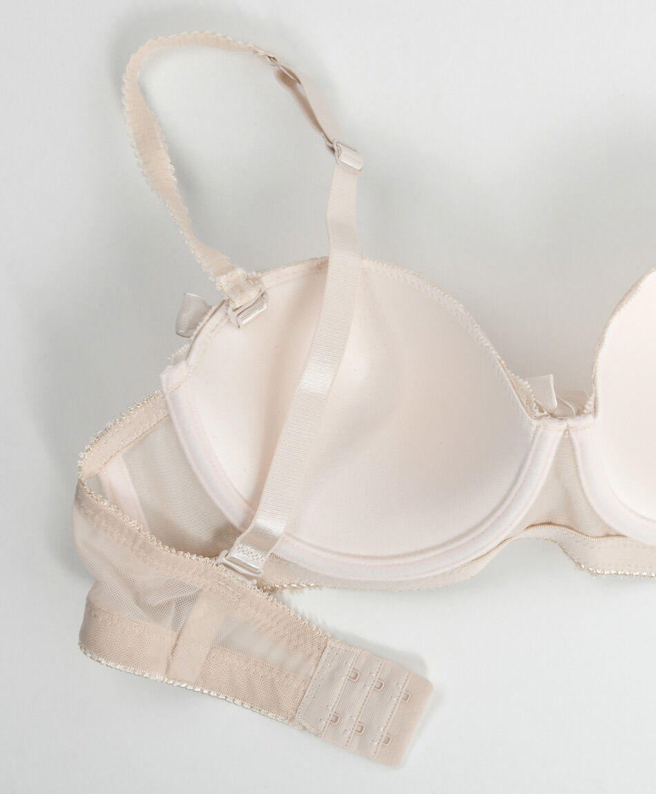 Corpi&ntilde;o mujer encaje mesh strapless