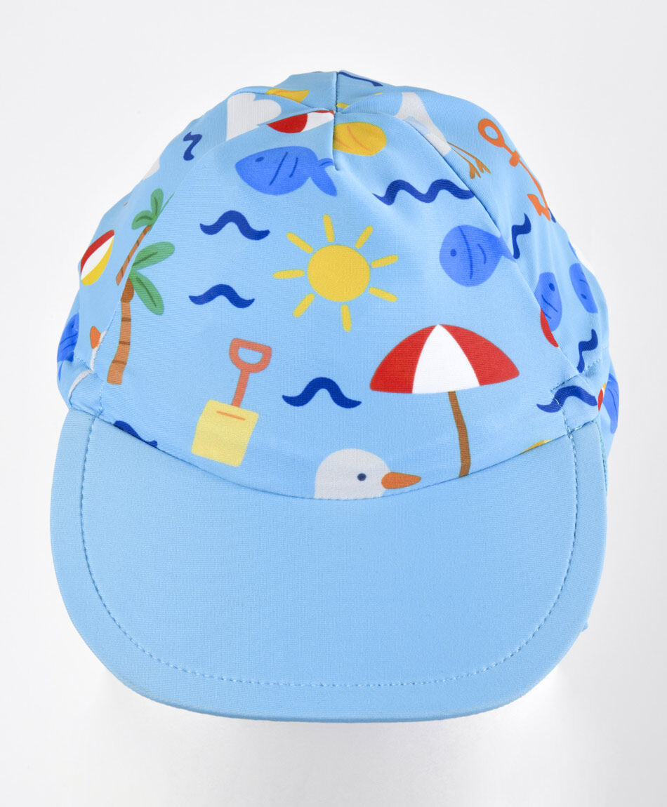 Gorra beb&eacute; agua playa