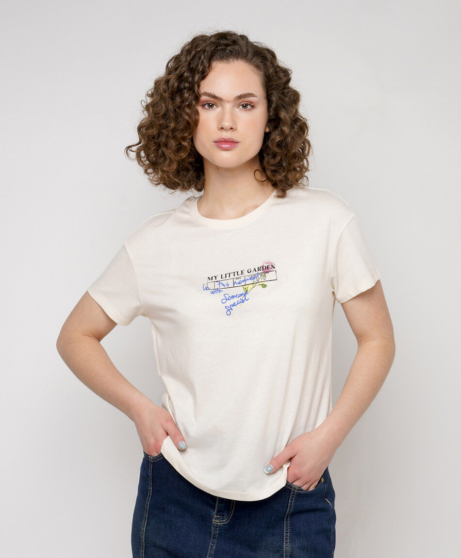 Remera mujer garden