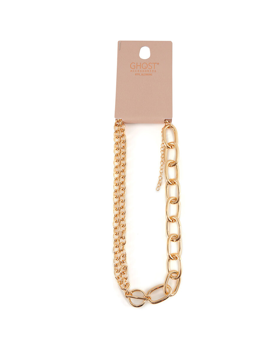 Collar mujer mix cadenas