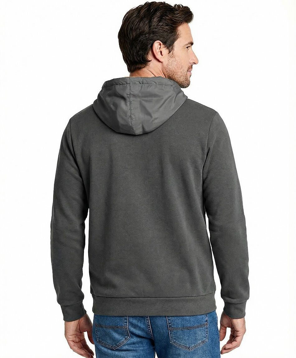 Buzo hombre onmen gris