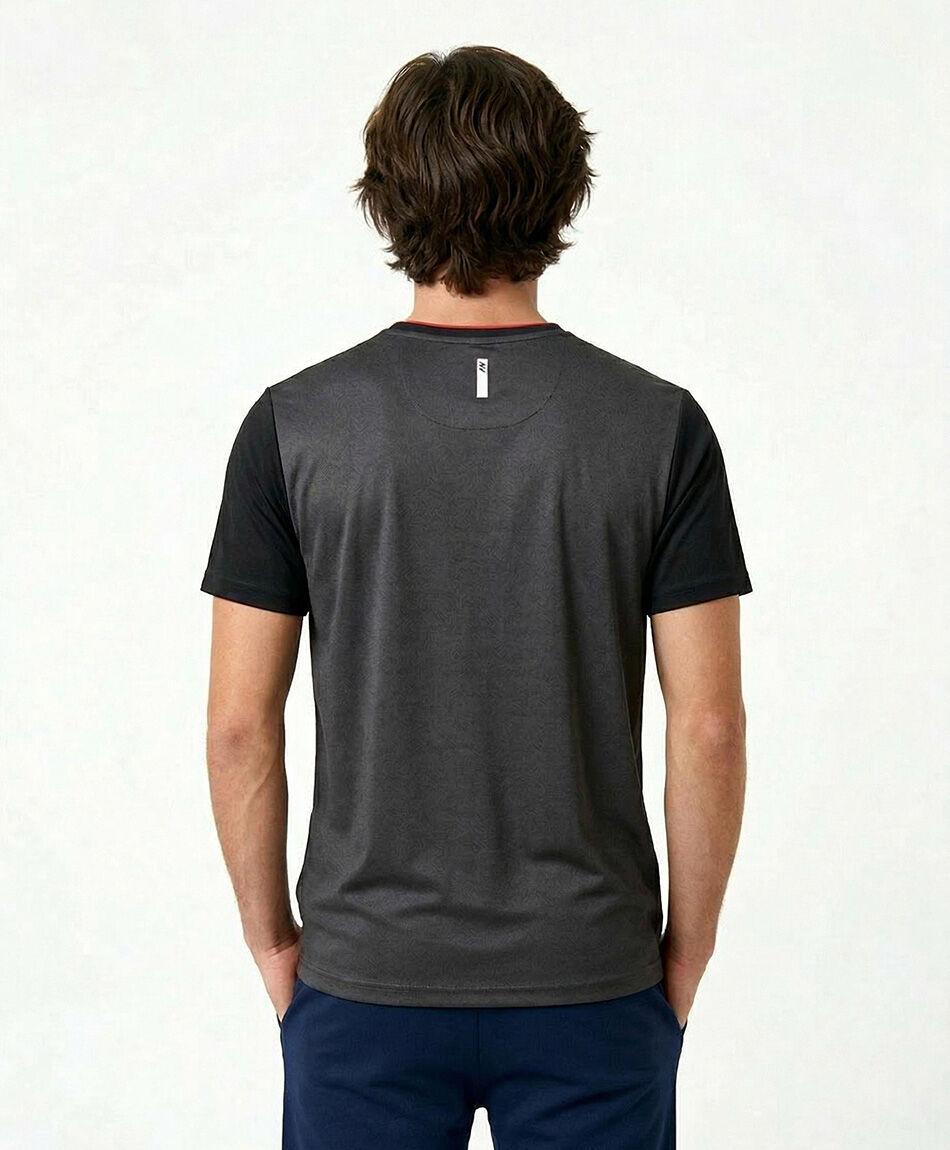 Remera deportiva hombre time running