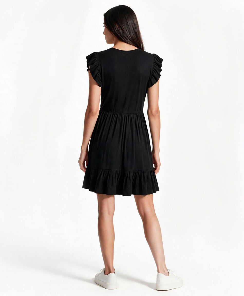 Vestido mujer vuelitos