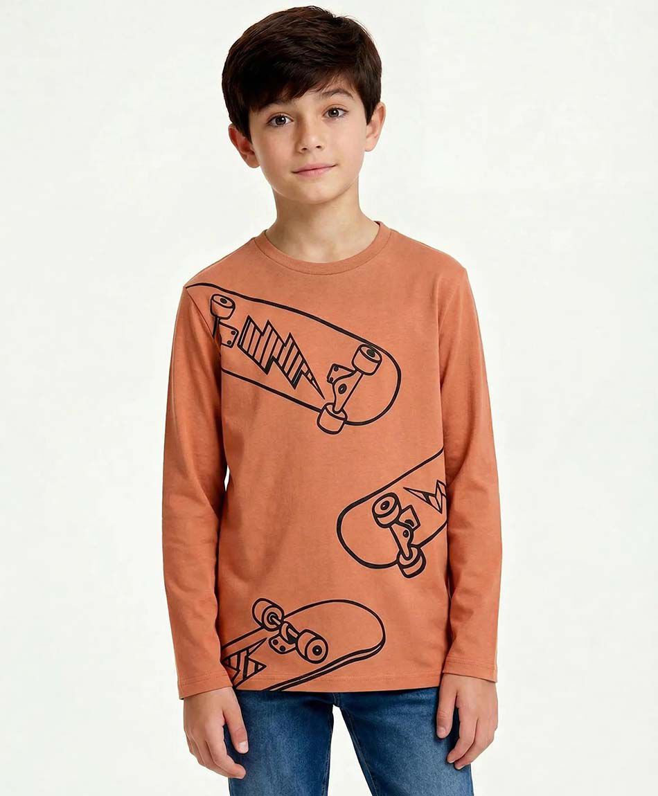 Remera ni&ntilde;o energia skate