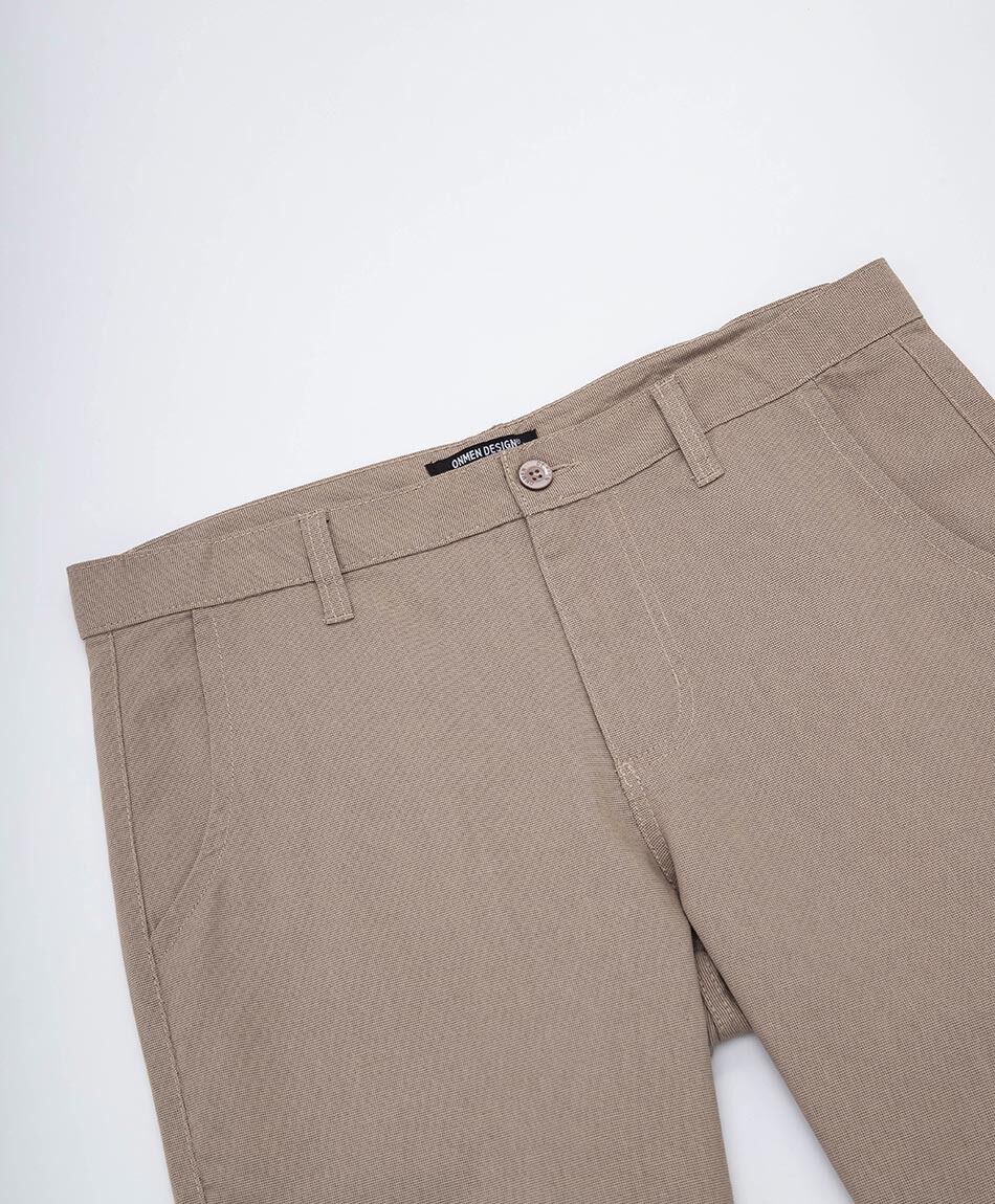 Short hombre textura beige