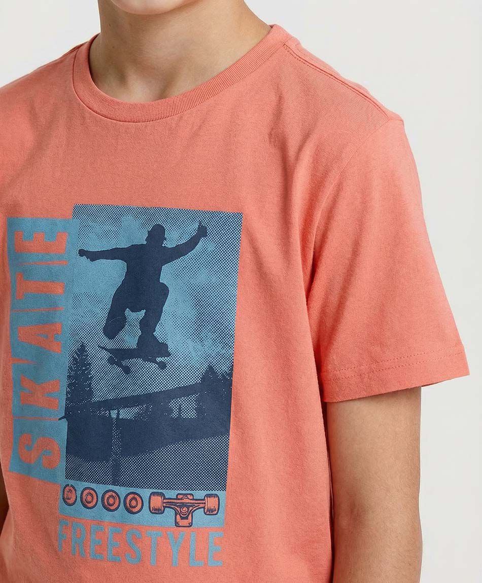 Polera ni&ntilde;o skate freestyle