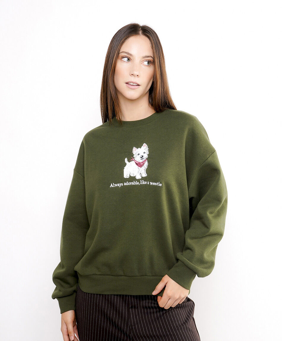 Buzo mujer yorkshire green