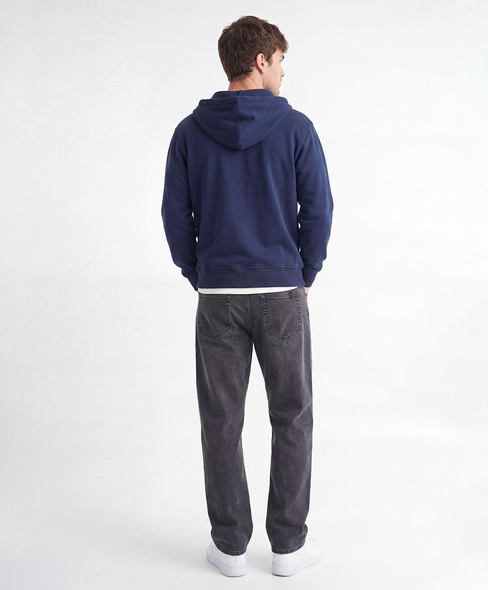 Jeans hombre straight gris