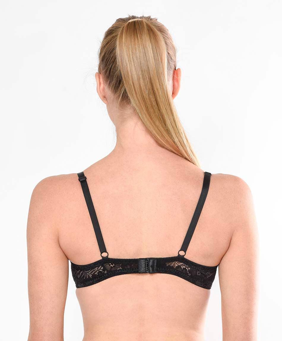 Corpi&ntilde;o mujer sustentable encaje mix