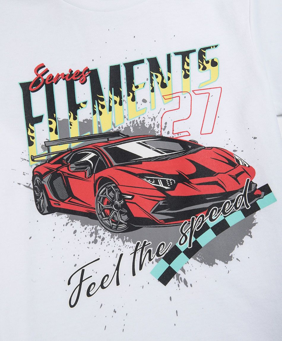 Remera beb&eacute; auto de carrera