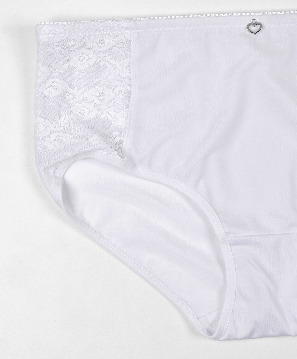 Bombacha mujer encaje lateral