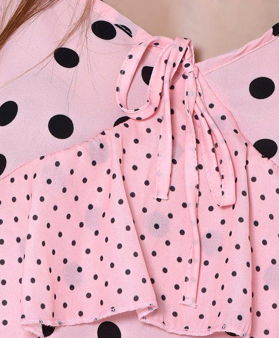 Top lunares combinados