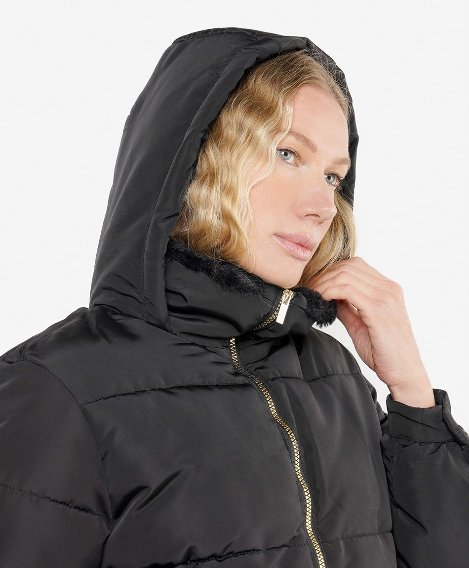 Parka mujer forrada pelos