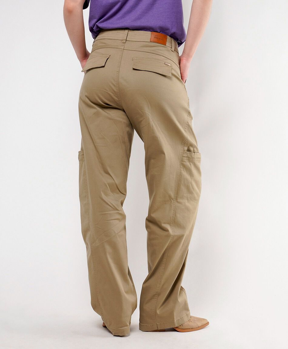 Pantal&oacute;n mujer cortes wide