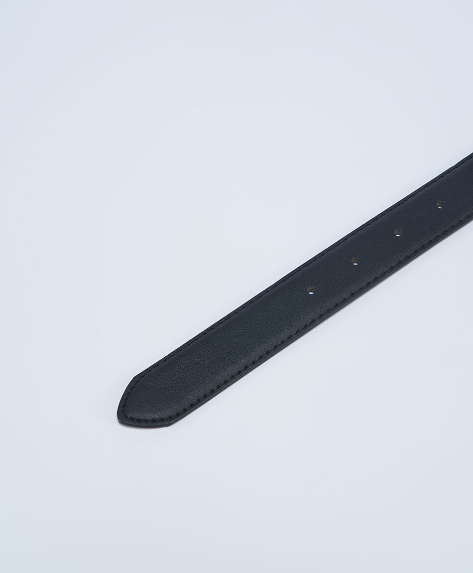 Cintur&oacute;n mujer hebilla abstracta