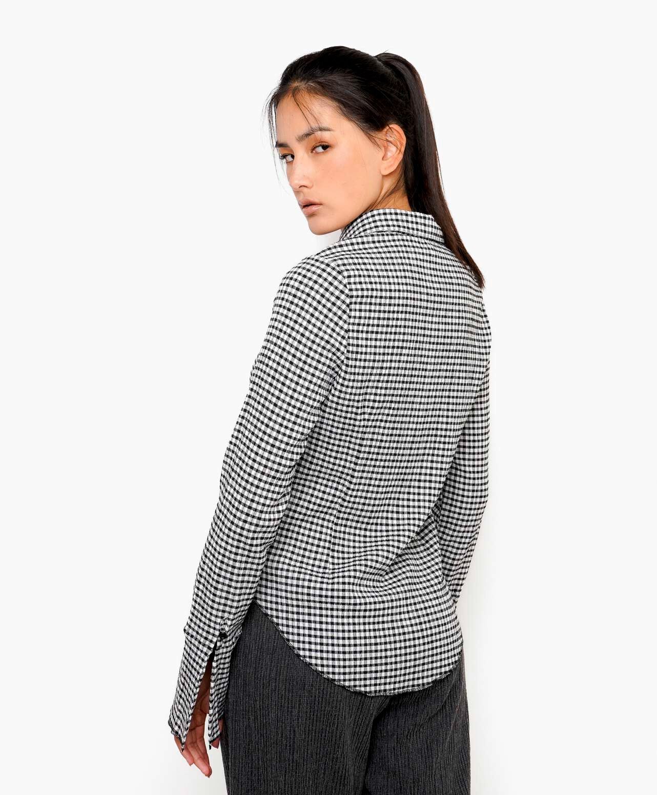 Camisa mujer cuadritos