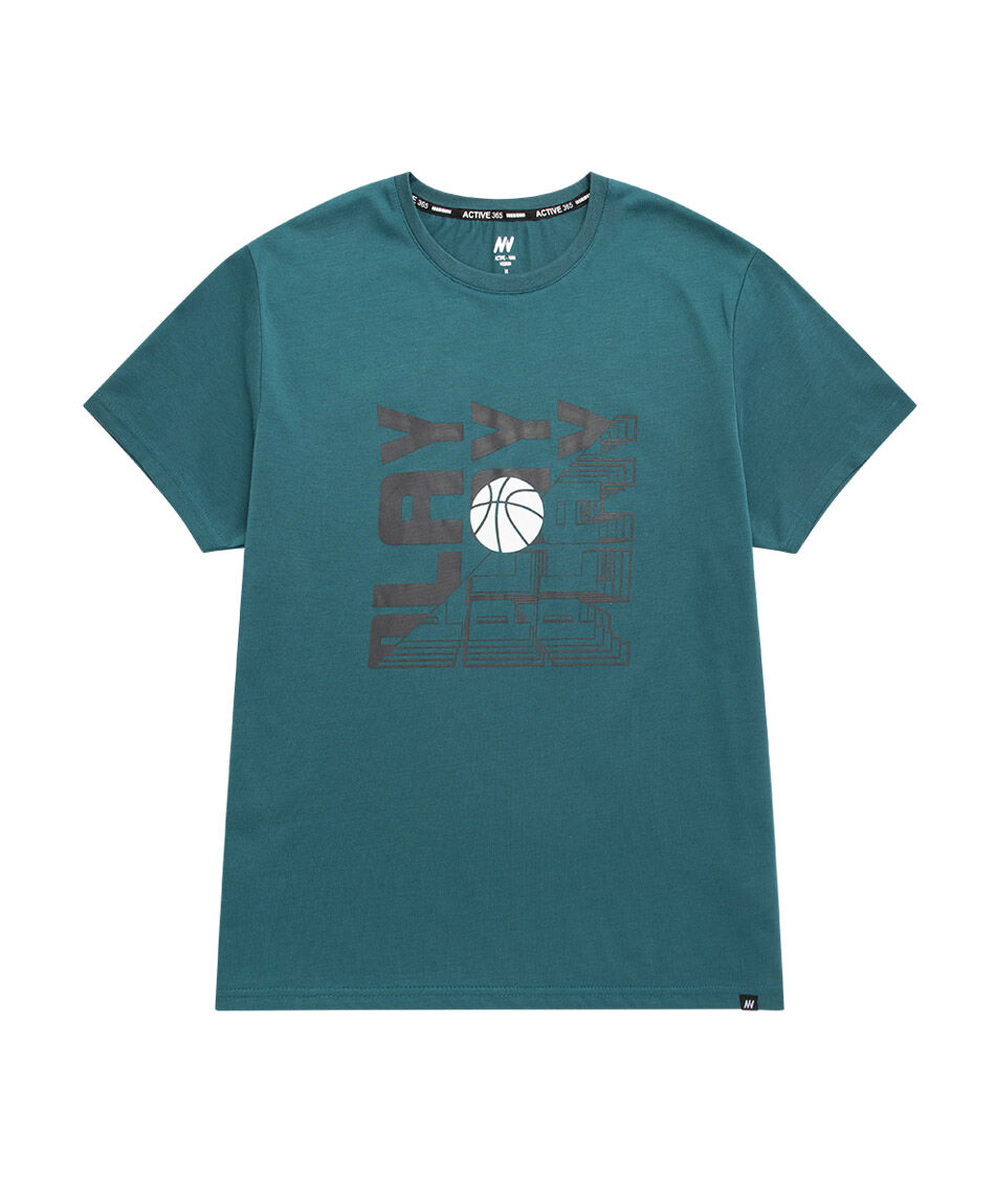 Polera deportiva hombre basketball