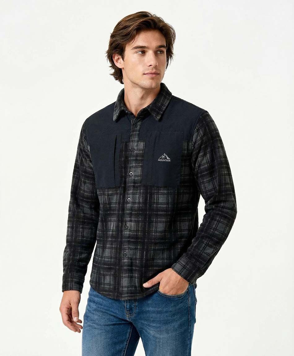 Campera hombre polar escoc&eacute;s