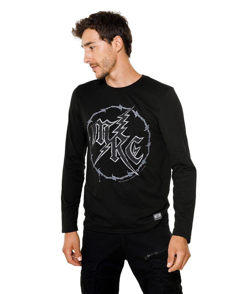 Polera manga larga
