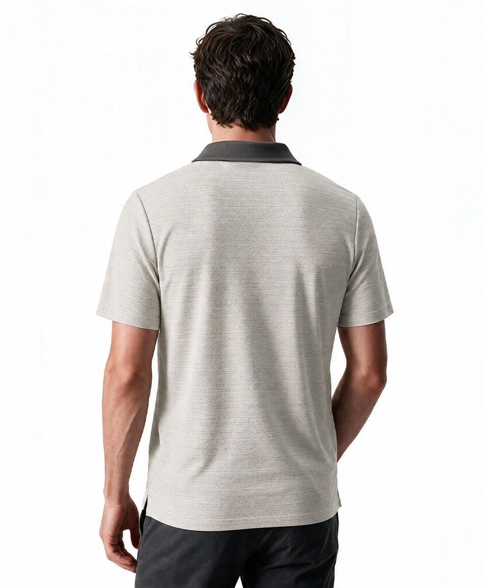 Remera hombre polo caf&eacute;
