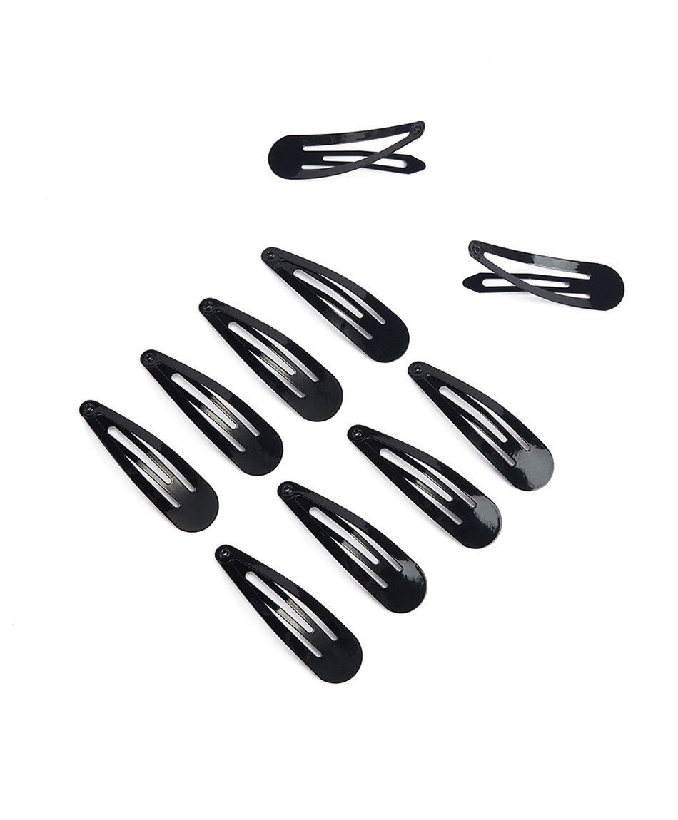 Set 10 clip mujer lisos