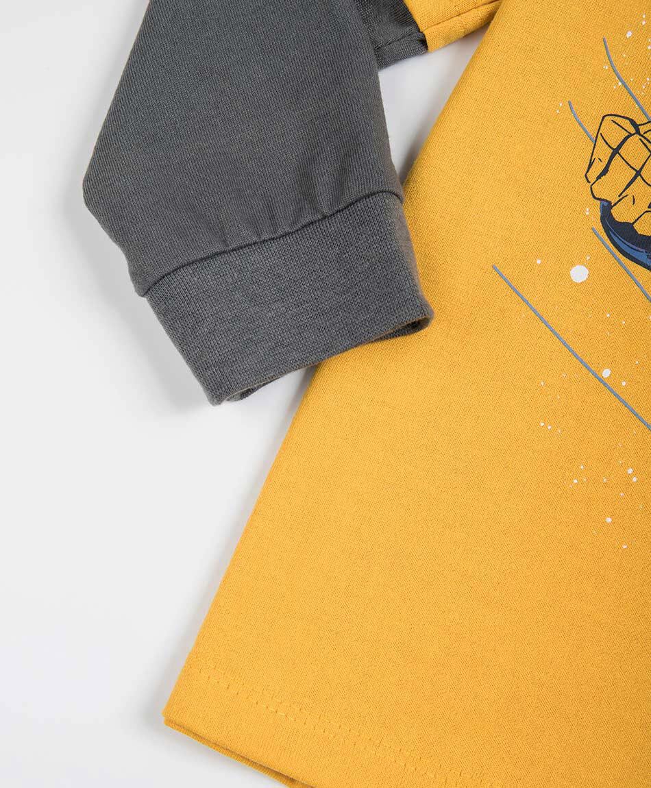 Remera beb&eacute; estampado super hero