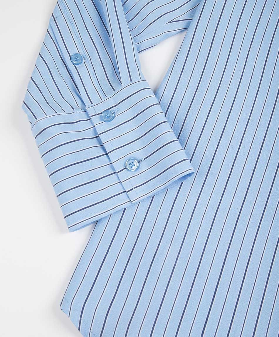 Camisa mujer rayas bicolor