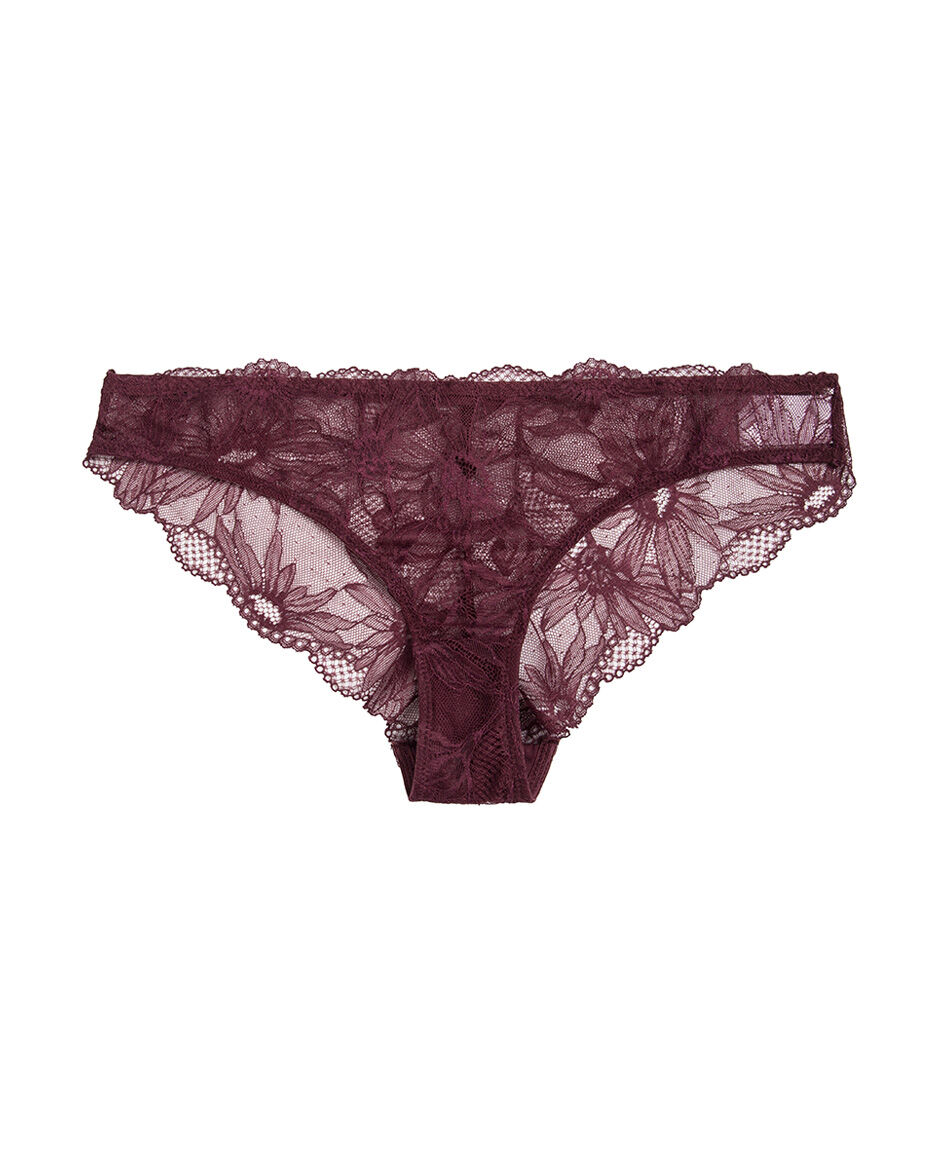 Tanga mujer encajes big flowers
