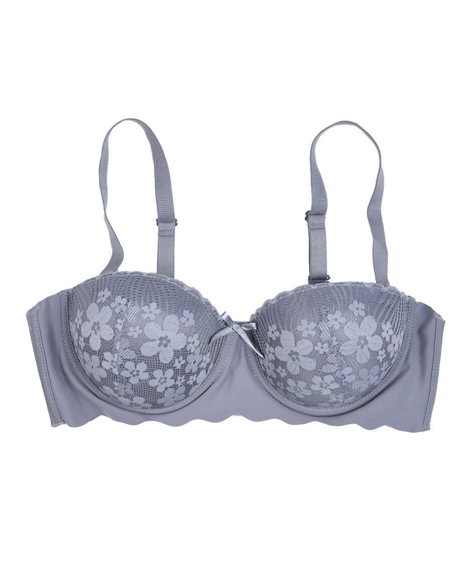 Corpi&ntilde;o mujer encajes floreados seamless