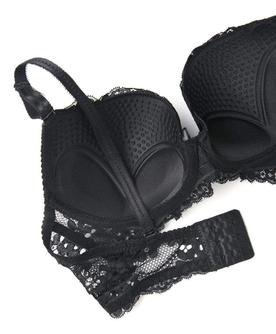 Corpi&ntilde;o mujer encaje push up