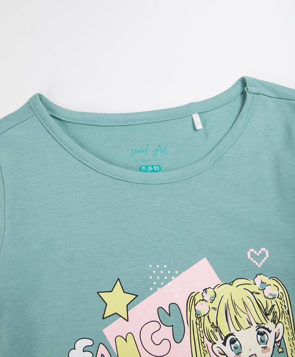Remera ni&ntilde;a fancy