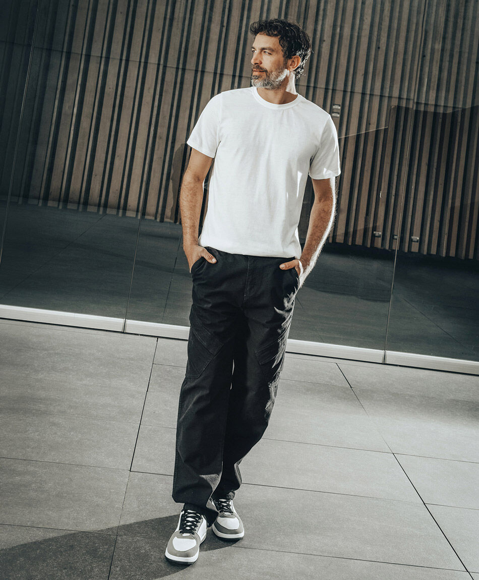 Pantal&oacute;n hombre jogger cargo