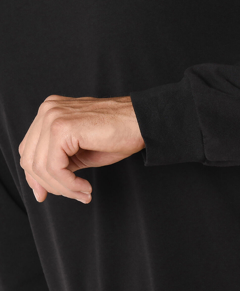 Remera hombre lisa manga larga