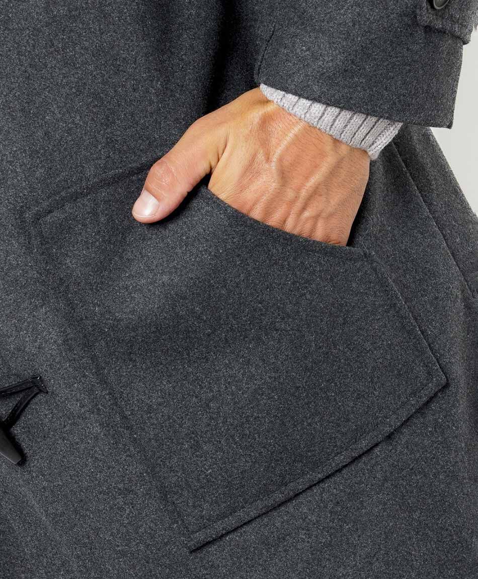 Chaqueta hombre montgomery gris