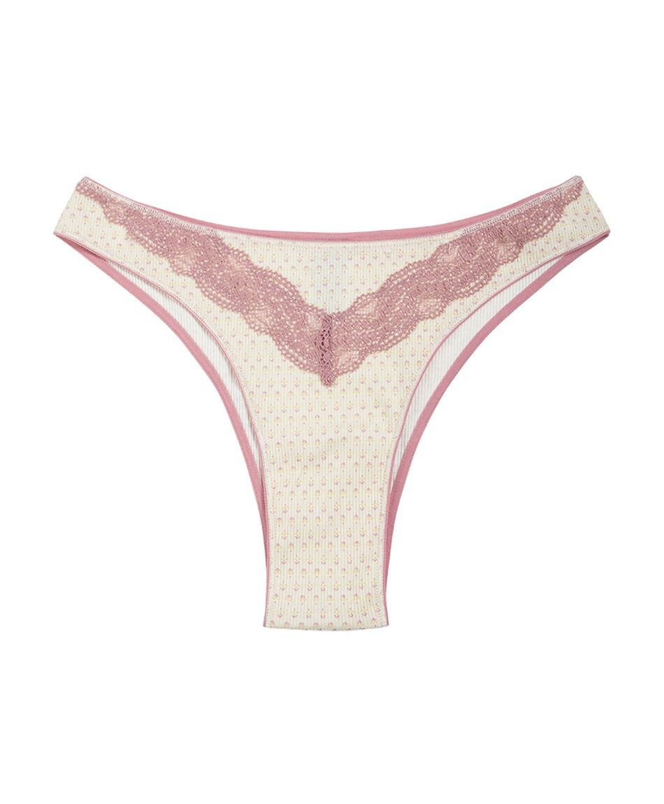 Tanga mujer encaje superior