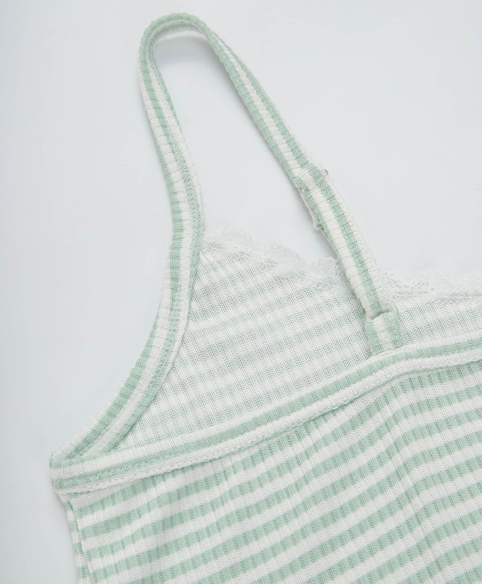 Pijama mujer short rayas