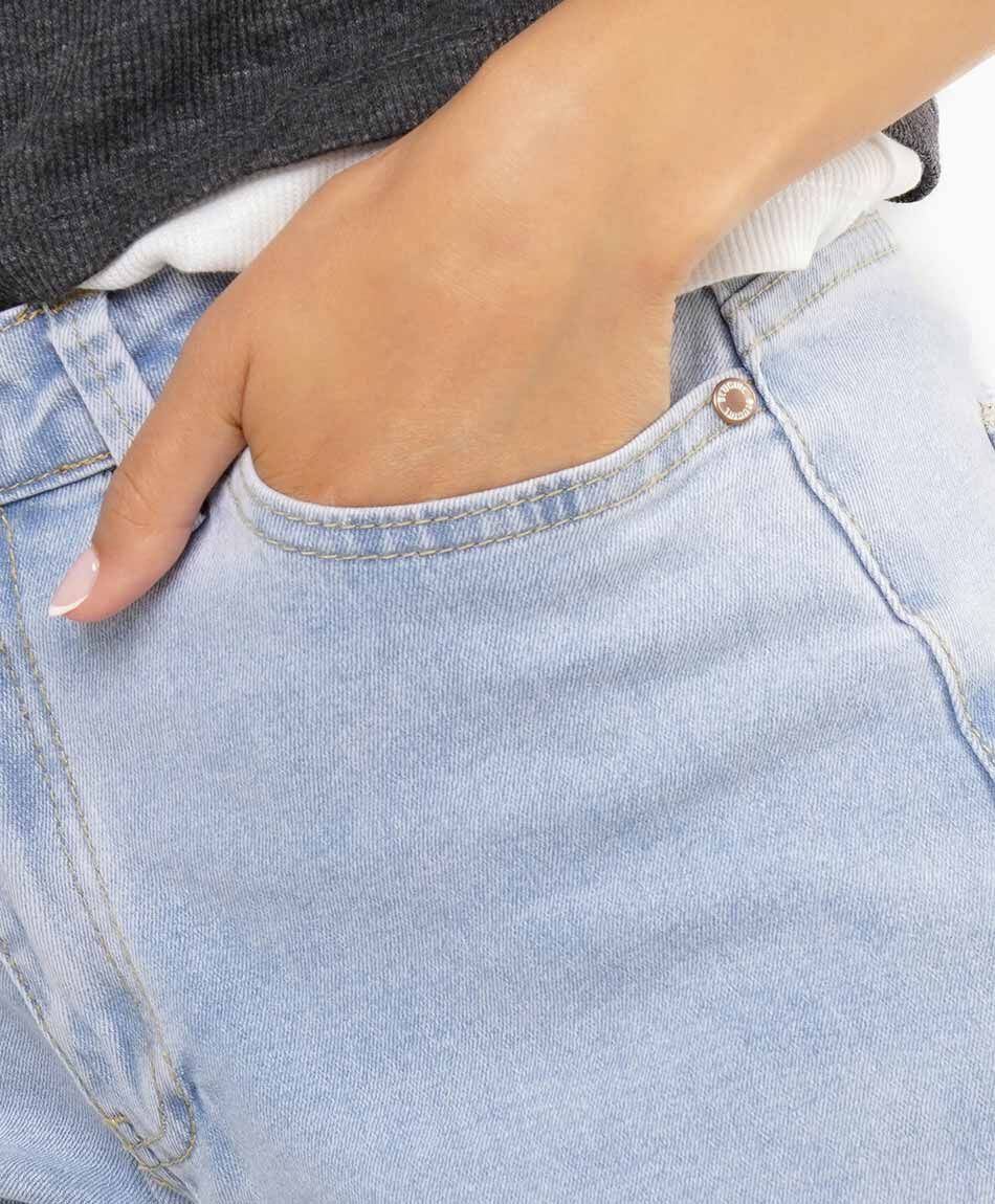 Jeans mujer pierna ancha