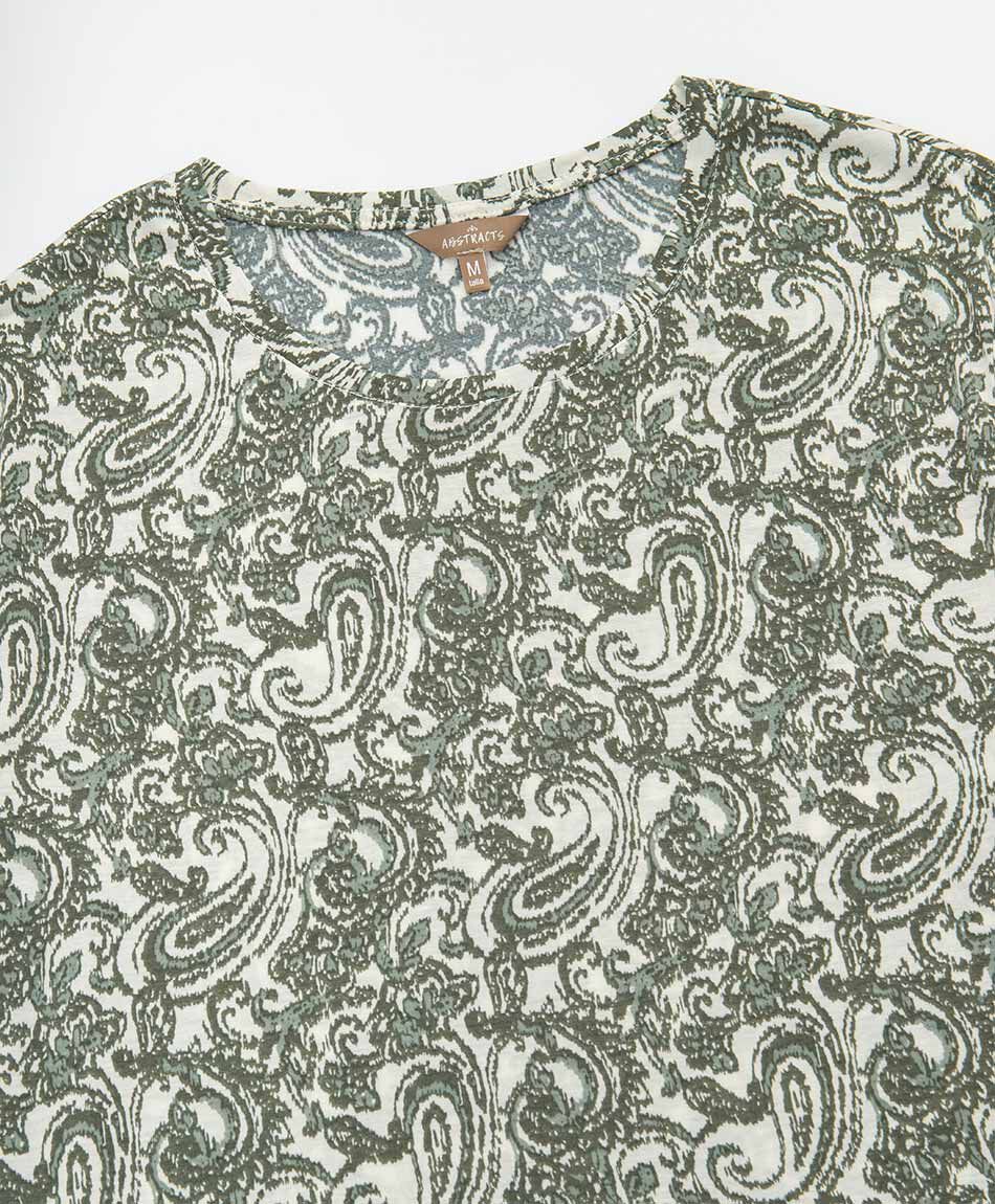 Remera mujer paisley