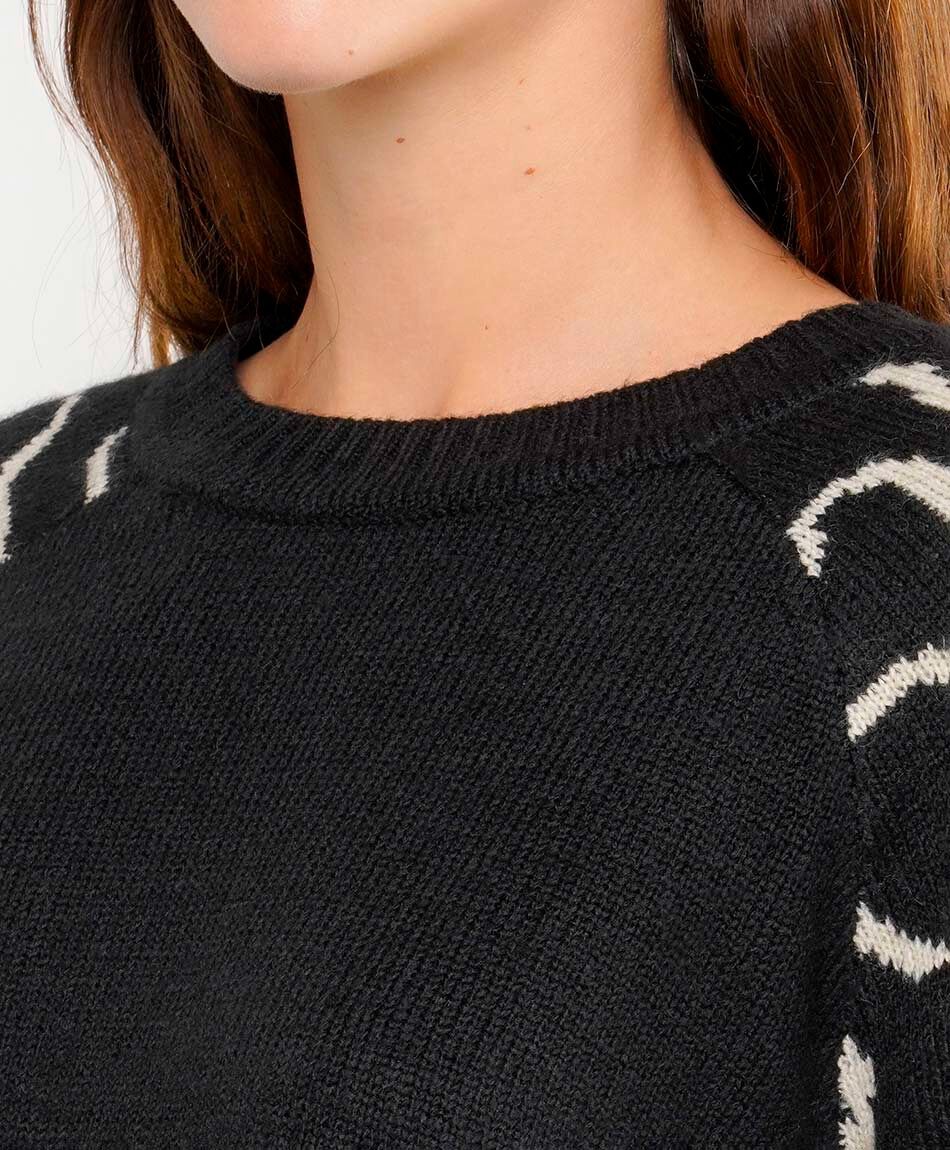 Sweater mujer ondas