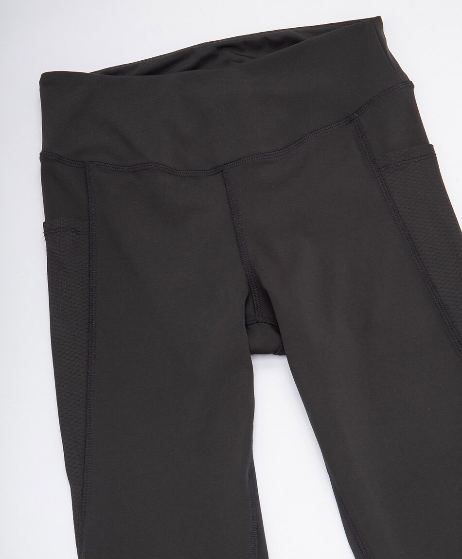 Calza deportiva mujer bolsillos black