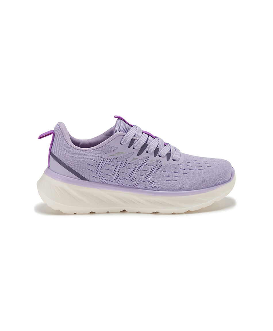 Zapatilla deportiva mujer malla lila